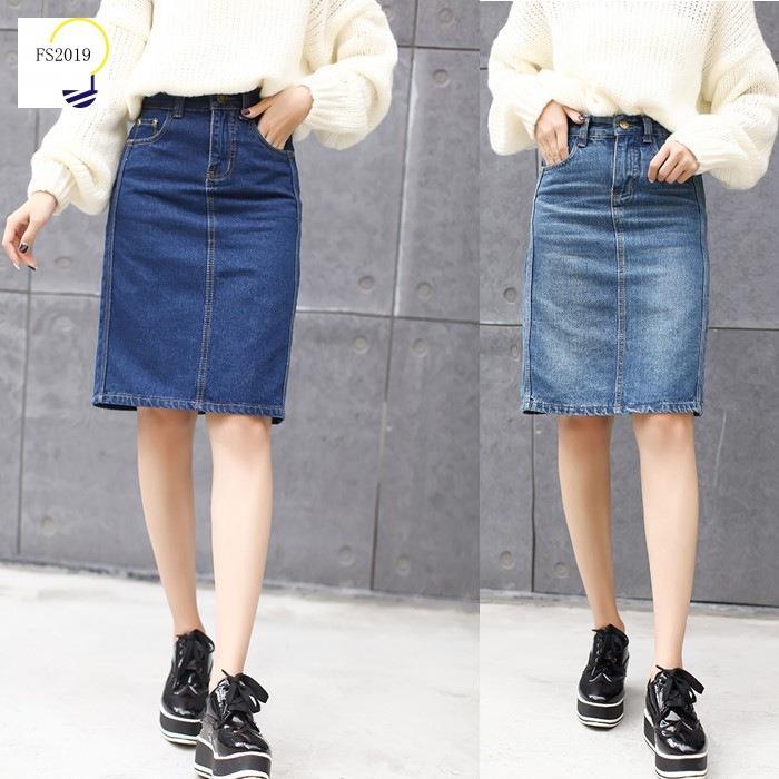 Soft Waxy Washed Denim Half Pleated Jean Skirt With High Waist And Pleated  Design Short Version Fabric For Comfortable Wear From Xiguanchu, $489.48 |  DHgate.Com