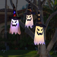 TAC Halloween Light Decoration Hanging Flashing Witch Ghost LED Lamp 3 Lighting Modes For Home Party New