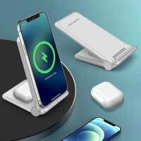 20W 2 in 1 Qi Wireless Charger for iPhone 12 11 Pro XS XR X 8 Fast Charging Dock Station For AirPods Phone Accessories