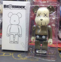 สตรอเบอร์รี่หมีรุนแรงหมีทำมือรุ่น Bearbrick Bearbri โจรสลัด Qianqiu ตกแต่งของเล่น400%