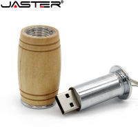 Hot JASTER Beer Barrel Pendrive Usb Flash Drive ไดรฟ์ปากกา64GB 16GB 32GB Gragas ไม้ถังไวน์ Memory Stick U Disk จัดส่งฟรี