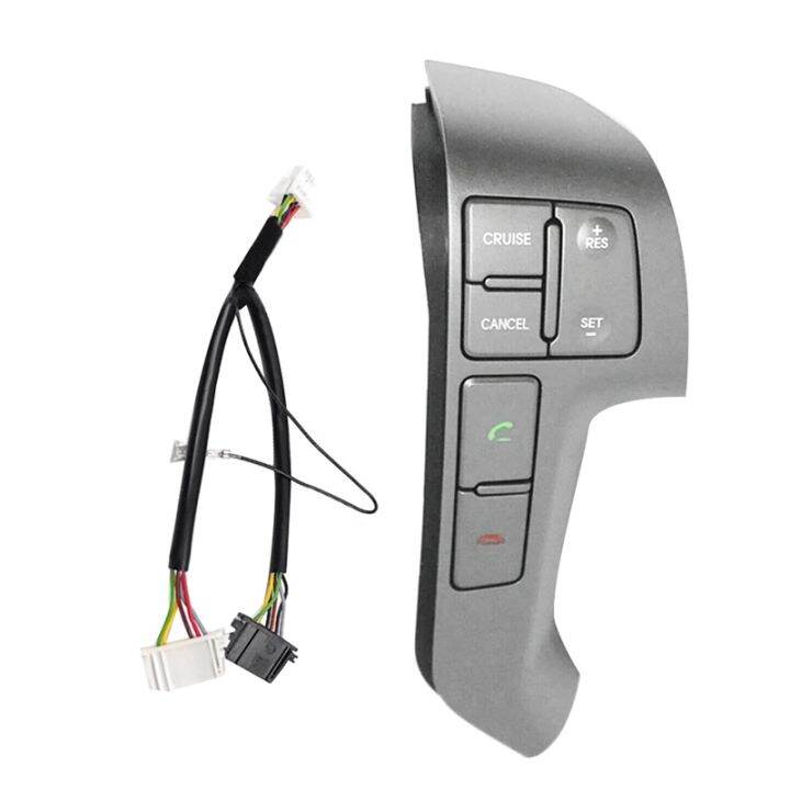 2x-967004h400um5-cruise-handle-switch-right-with-wire-for-hyundai-i800-h1-starex-2015-2018-steering-wheel-phone-button