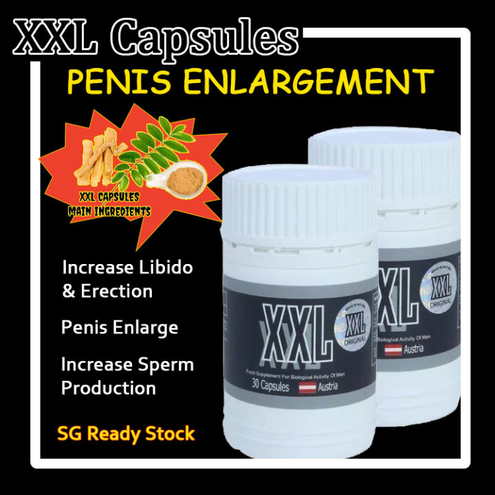 【SG Ready Stock】XXL CAPSULES besarkan zakar supplement tongkat Ali 100