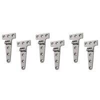 8 PCS Heavy Duty T Hinge 316 Stainless Steel Marine Grade Casting Hinge Door Hatch Hinge Boat