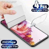 4PCS Hydrogel Film Full Cover For Samsung Galaxy A50 A51 A52 A70 A71 A72 For Samsung A12 A21S A52S A10 A30 A40 Screen Protector