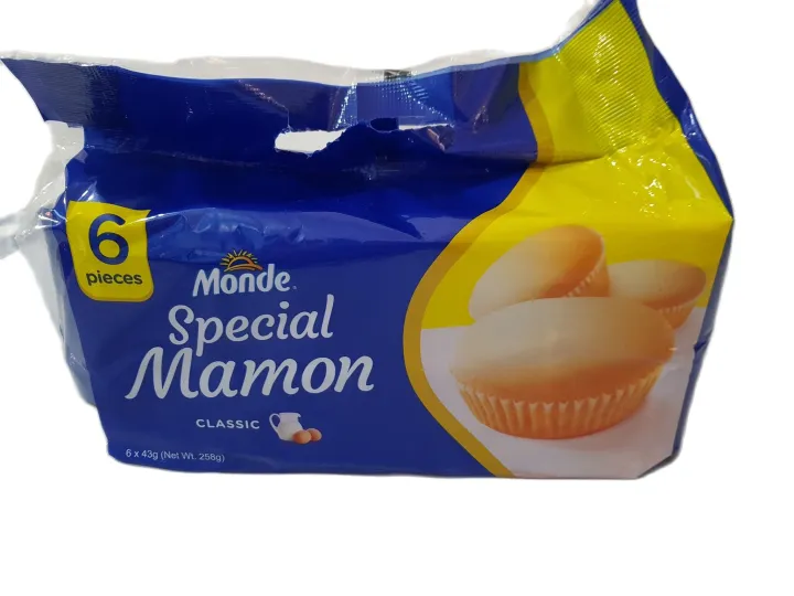 2pcks Monde Special Mamon Classic 6pcs X 43g Lazada Ph