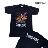 คอตต้อนคอกลมเสื้อวง Linkin Park เสื้อวินเทจ สกรีนหน้าหลัง ลายสวย สินค้าขายดีS-5XL