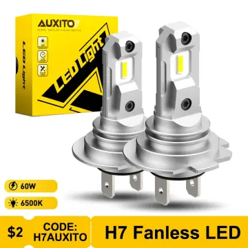 2x H7 Led Canbus No Error Headlight 360 ° H18 Car Bulbs 12v 55w Diode Lamps  High Power For Peugeot 206 207 301 307 308 3008 4008