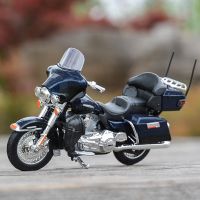 Maisto 1:18 Harley Davidson 2013 Flhtk Electra Glide Ultra Limited รถหล่อแบบคงที่โมเดลรถจักรยานยนต์ของเล่นงานอดิเรกของสะสม