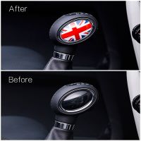 Fit For MINI Cooper S ONE JCW Gear Shift Knob Strim Covers Panel Cover PC Stickers Decals For F54 F55 F56 F60 Countryman Clubman