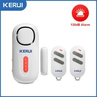 KERUI 120DB ไร้สายประตู/หน้าต่างระบบรักษาความปลอดภัยสัญญาณกันขโมยเซ็นเซอร์ PIR แม่เหล็กสมาร์ทโฮมโรงรถระบบรีโมทคอนโทรล LED-EDCNM SHOP