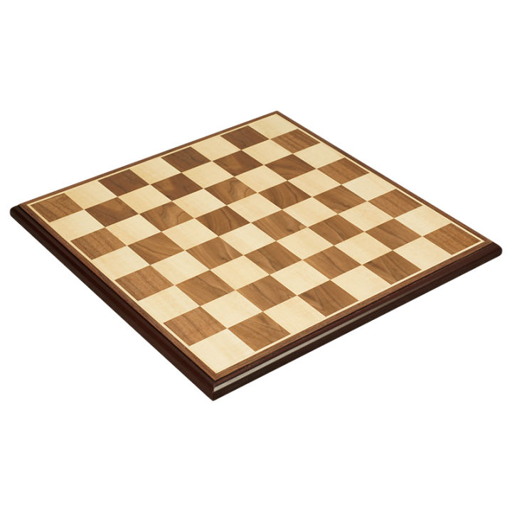 Royal high-grade chess board with solid wood edging MDF board large ...