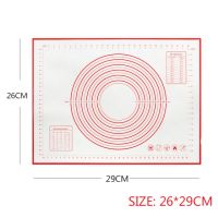 【❖New Hot❖】 qingsh แผ่นรองอบใหญ่พิเศษแผ่นสำหรับอบขนาด50*70เจลซิลิโคนแผ่นรองอบแป้งพิซซ่าแป้งทำเครื่องมือทำครัวนอนสติ๊ก