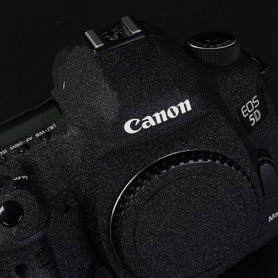 ป้องกันการเสื้อโค้ตตัวปกป้องกล้องถ่ายรูปผิวฟิล์มสติ๊กเกอร์สำหรับ Canon EOS 5DIV 5DIII 5D2 6D 6DII 80D 90D 5D4 6D2 77D 800D แวววาว
