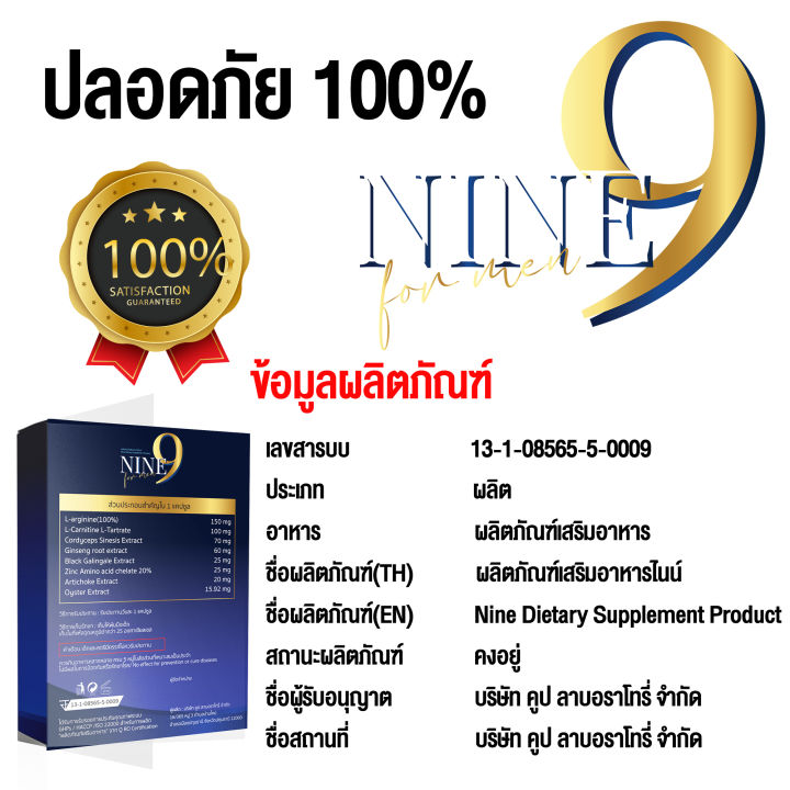 nine-ไนนท์-อาหารเสริม-สำหรับท่านที่มีปัญหาไม่แข็งตัว-หลั่งไว-เสร็จไว-1กล่อง-6แคปซูล-พร้อมส่ง-river-shop-88