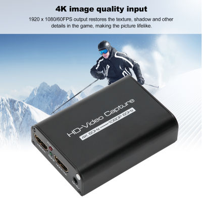 HDMI 4K High Definition Video for Capture Card HDMI to USB3.0 Live Recording with Loop