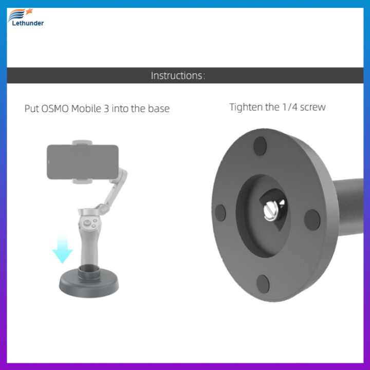 สำหรับ-dji-osmo-มือถือโต๊ะ3ฐานขากล้องมือถือขาตั้งฐานอุปกรณ์เสริม