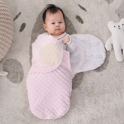 New Baby Sleeping Bag Cotton Winter Sleep Sack Blanket Super Soft Super Soft Newborn Boy Girl Swaddle Sleepsack Portable Bedding