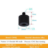 Danux การแปลงสกรูคู่น็อตสกรูขาตั้งกล้องสามขา1 4ถึง M4 M6 M5 M8 M10นิ้วตัวแปลงอะแดปเตอร์สำหรับขาตั้งเครื่องฉาย DSLR ขาตั้งกล้องอุปกรณ์ถ่ายภาพ