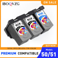 BOQVZG PG 50 CL 51ตลับหมึก XL Penggantian สำหรับ PG-50แคนนอน CL-51 Pixma IP2200 P6210D P6220D MP150 MP160 MP180 MP170