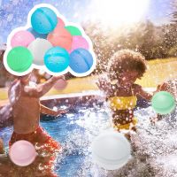 1/6pcs Summer Outdoor Beach Playing Toy Kids Creative Water Balloons Reusable Silicone Water Balloons Water Bomb Splash Balls