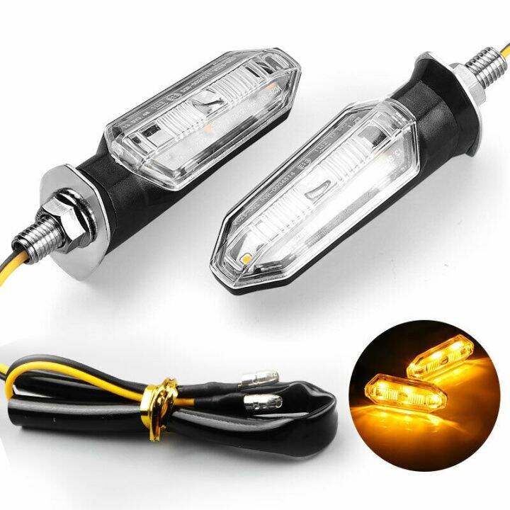 2pcs-universal-led-motorcycle-turn-signal-light-rear-lights-lamp-12v-ip67-waterproof-amber-flasher-indicator-blinker