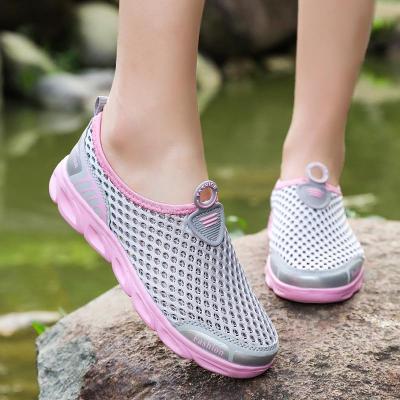 ZYATS รองเท้าลำลองตาข่ายระบายอากาศคู่สำหรับหน้าร้อน,รองเท้าวิ่งกันลื่นใส่วิ่งรองเท้าตาข่ายน้ำหนักเบาระบายอากาศได้ดีสำหรับผู้หญิง36-45