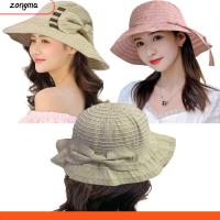 ZONGMA สาวๆ สำหรับผู้หญิง หมวกล่าสัตว์ตกปลา หมวกโบสถ์ bowler Cloche ป้องกันรังสียูวี หมวกปีกกะลา Fedora หมวกทรงถัง หมวกชายหาดฤดูร้อน หมวกกันแดดหมวก หมวกชาวประมงหมวก