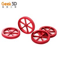 3D น๊อตปรับชิ้น/ล็อต4ตัวสำหรับ Ender-3 Ender-5 CR-10 CR10S โปรฮีทเบด