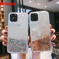 เคสโทรศัพท์ ชนิด TPU แบนุ่ม มีทรายกลิตเตอร์ ไหลได้ สไตล์แฟชั่น การ์ตูน สำหรับ iPhone 13 Pro Max 12 11 Pro Xs Max Mini XR Xs X 8 7 6s 6 Plus 5s 5 SE