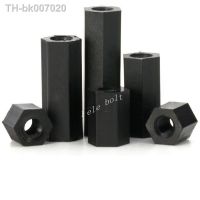 ✤◎  20/50PCS M2 M2.5 M3 M4 PCB Spacer Nylon Black Hex Female Standoff Nylon Double Pass Plastic Hexagon Thread PCBMotherboard Spacer