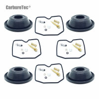 For Kawasaki Ninja 600 600R ZX600 ZX 1988-1997 Carburetor Repair Kit Carb Vacuum Diaphragms Seals Rebuild Parts 4 Sets