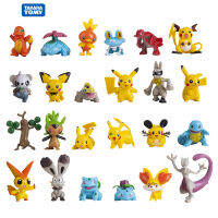 24pcsset Pokemon 4-5 cm pikachu Cartoon Anime Toys for Figures Model Kids Toy Christmas birthday Gifts