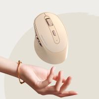 Wireless Bluetooth Mouse 2.4Ghz Wireless Mouse USB Type-C Rechargeable Mute Office Mouse 1200Dpi Optical 6 Button Macbook