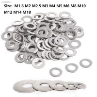 ❍✓ 1/5/10/25/50/100 pcs M1.6 M2 M2.5 M3 M4 M5 M6 M8 M10 M12 M14 M18 304 Stainles Steel Flat Washers For Bolt Screw