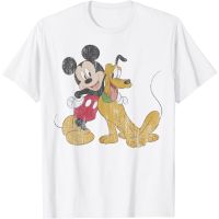 Kids T-Shirt cartoon  Mickey Clubhouse （mickey Pluto Donald Fauntleroy Duck Goofy and Chip n Dale）graphic Tops Boys Girls Distro Age 1 2 3 4 5 6 7 8 9 10 11 12 Years