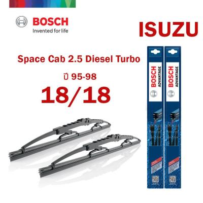 ใหม่ล่าสุด 2019 โปรโมรชั่นลดรับหน้าฝน Bosch ใบปัดน้ำฝน รุ่น Advantage สำหรับรถยนต์อีซูซุ Isuzu D-Max 2.5 3.0 Diesel Diesel Turbo 4x4 I-TEQ Cab Space Cab Mu-q Rodeo ทนทาน คุณภาพสูง ปัดสะอาด มองเห็นได้ดียิ่งขึ้น 14 16 18 19 20 21 22 24 ราคาต่อคู่