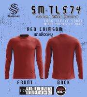 เสื้อคอกลม แขนยาว Summax SM-TL574 สีเลือดหมู