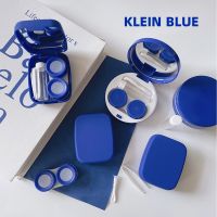 Klein กล่องคอนแทคเลนส์ เนื้อแมตต์ สีฟ้า
