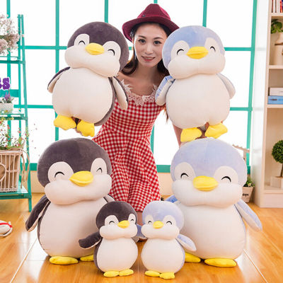 TX【Ready Stock】60cm Plush Toys PP Cotton Soft and Cute Fuzzy Plush Penguin 24"