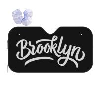 Brooklyn New York ที่บังแดดรถแปลกใหม่กระจกบังลมหน้า70x13 0ซม. กระบังแสงที่บังน้ำแข็งกันฝุ่นที่บังแดด LZY3721