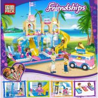 ProudNada Toys ของเล่นเด็ก ตัวต่อเลโก้ เลโก้ เฟรน ผู้หญิง สไลเดอร์ PRCK FRIENDSHIPS 603 PCS 67032