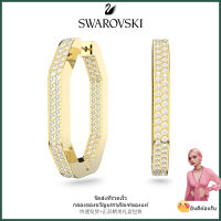 ?Swarovski?ต่างหูเพชรแปดเหลี่ยมทอง Dextera,S925 ต่างหูแฟชั่นสตรีเงินสเตอร์ลิง,ของขวัญวันเกิดวันวาเลนไทน์