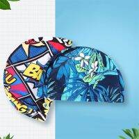 【health】 [MAG] Men Women Swimming Cap Flowers Sports Turban Bathing Hat Elastic Fashion Long Hair Breathable Quick DryTH