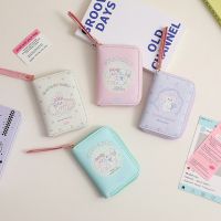 INS Card Holder Korean Cartoon Student PU Coins Wallet Girl Portable Carrying Coin Bag Bus Card Meal Cards Bag Card Holders