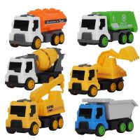 【CC】◎  Pcs Diecast Car Engineering Excavator Dump Truck Garbage Classic Construction Children for Boy