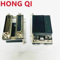 1PCS Double Layer Twin DR25 Male to Female upper male lower female wide body spacing 19.05 curved foot solder plate WATTY Electronics