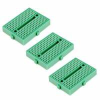 ○ SYB-170 zielony Mini Solderless prototyp Breadboard z 170 punkty wiążące-zestaw 3