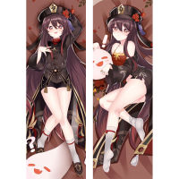 Naganohara Yoimiya Gan Yu Hu Tao Genshin Impact Pillow Case Anime Dakimakura Girl Otaku Body Hug Waifu Pillowcase Costume Cover