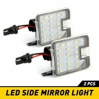 2Pcs LED Under Side Mirror Puddle Light For Mondeo MK4 Focus Kuga Dopo Escape C-Max LED Under Side Mirror Puddle Light Bulbs  LEDs HIDs